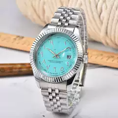 New Hot-Selling Casual Fashion Steel Band Men's Quartz Watch from Aliexpress Micro-Business Foreign Trade, Direct from Manufacturer