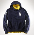 9003 pullover sapphire blue white label