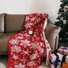Nordic Knitted Christmas Blanket Decorative Blanket Living Room Sofa Blanket Cover Blanket Blanket Winter Thickened Blanket Bedding