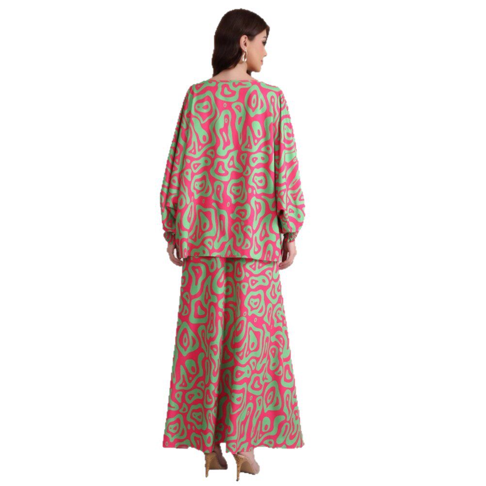 Plus Size Floral Dress Set Elegant Design Comfortable Fabric Versatile Style Perfect for Casual or Formal Occasions