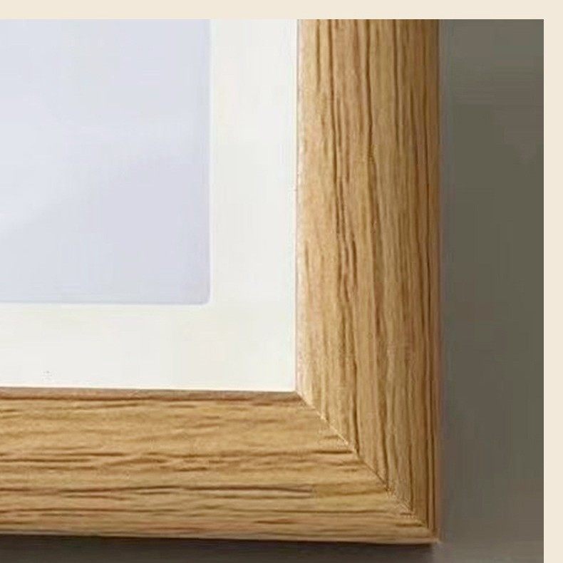 Hollow Photo Frame Simple and Stylish Solid Color Wooden Square Three-Dimensional Decorative Photo Frame Versatile Photo Painting Display Frame