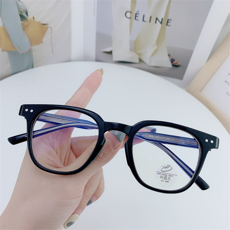 2021 New Little Red Riding Book Same Style Glasses Frame Plate Insert Myopia Frame Plain Anti-blue Light Plain Glasses