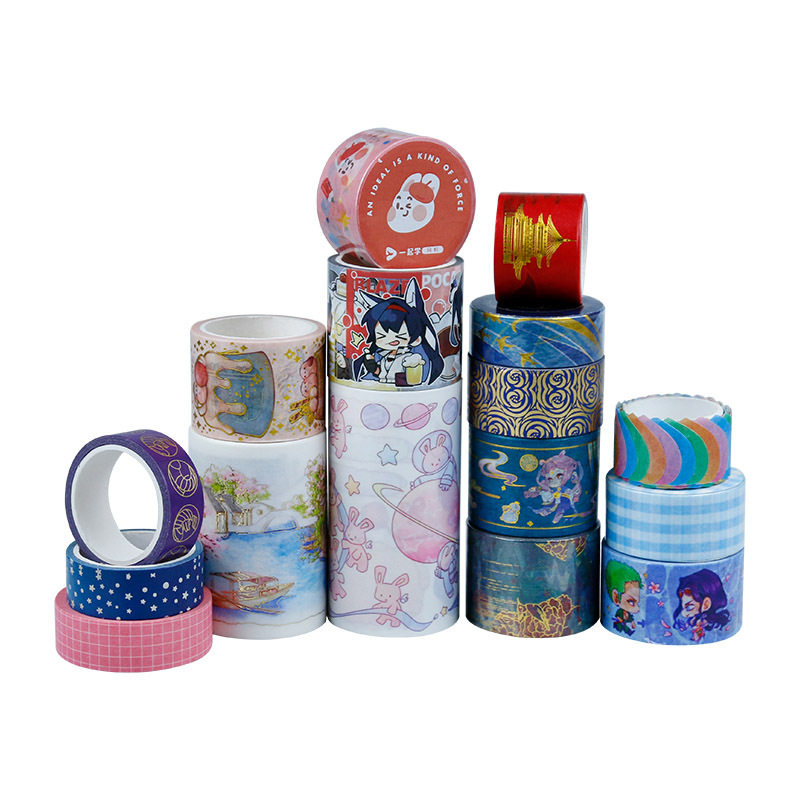 Source Manufacturer Washi Tape Customized Basic Animal Gradient Hand Ledger Tape Customized Hand Ledger Sticker Customized According to Drawings