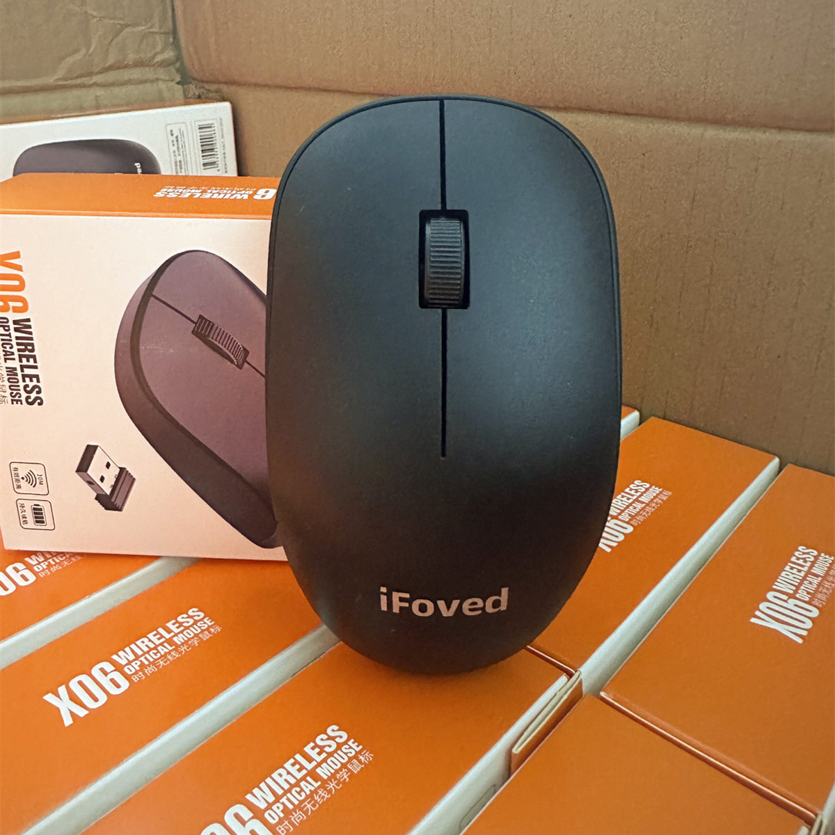 New X06 wireless mouse desktop notebook universal wireless mouse e-sports game home office mouse