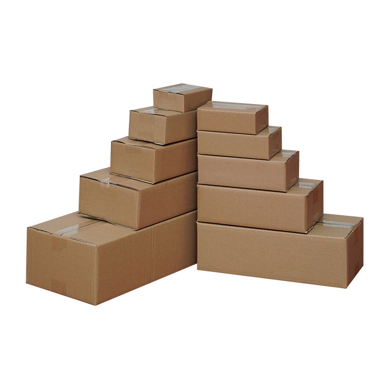 The expert chooses half-height carton wholesale rectangular carton logistics e-commerce packing box plus hard storage moving box