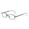 Rectangular Personalized Literary Metal Glasses Frame Rectangular Can Be Matched with Prescription for Men and Women Simple Without Pinching the Face 8021