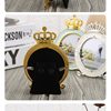 Nordic style golden crown table shooting props jewelry ornaments zinc alloy photo frame manufacturers wholesale