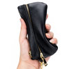 Genuine leather shopping bag small handbag clutch Korean style hand wrist portable mini bag coin purse