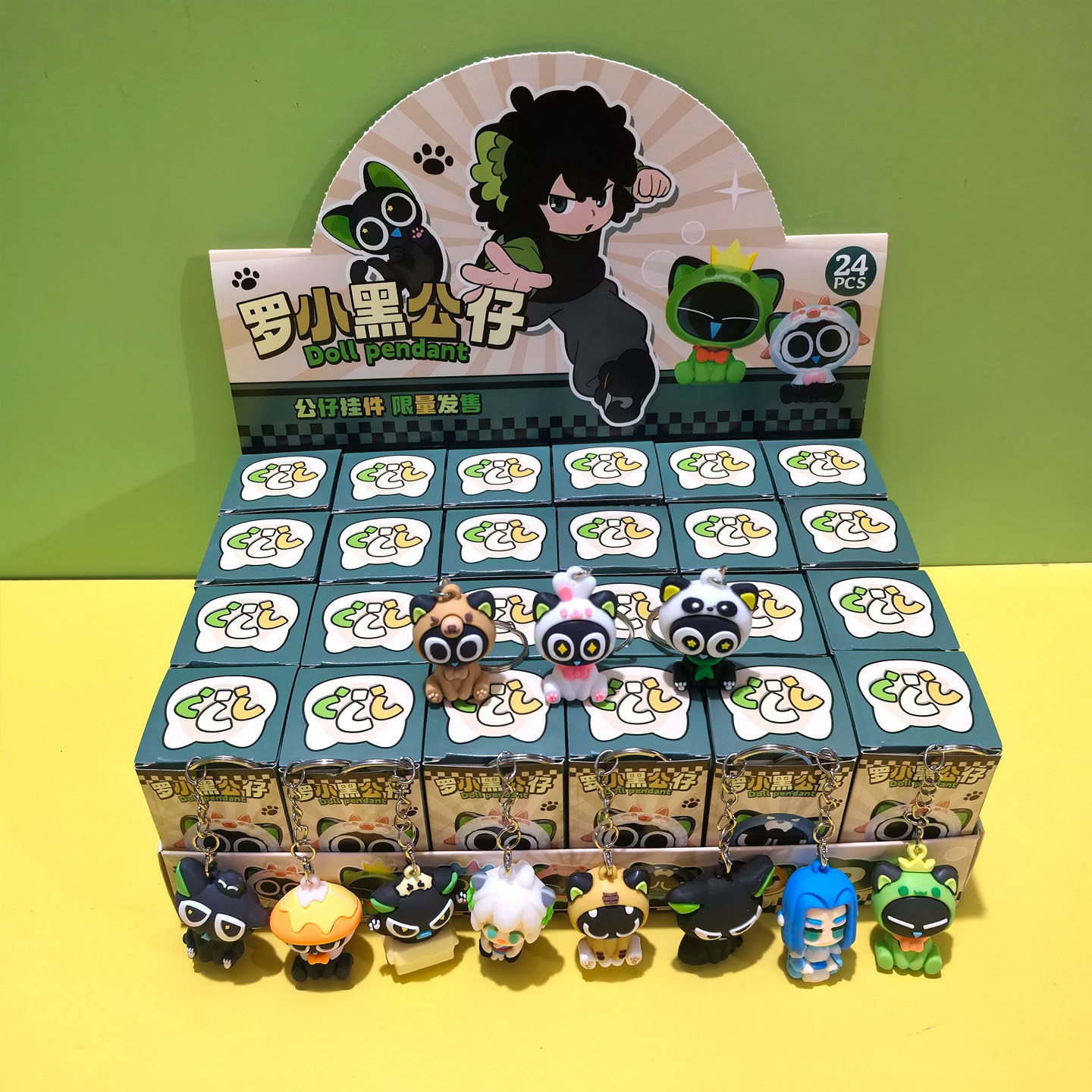 Luo Xiaohei Series Surprise Blind Box Doll Pendant Blind Bag Student Keychain Children's Holiday Gift Toys Wholesale