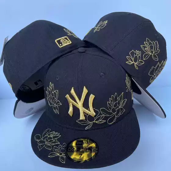 High-Quality Foreign Trade Hip-Hop Baseball Cap, American Fashion Street Style, Reversible, Closed Brim, Trendy Cool Street Baseball Cap