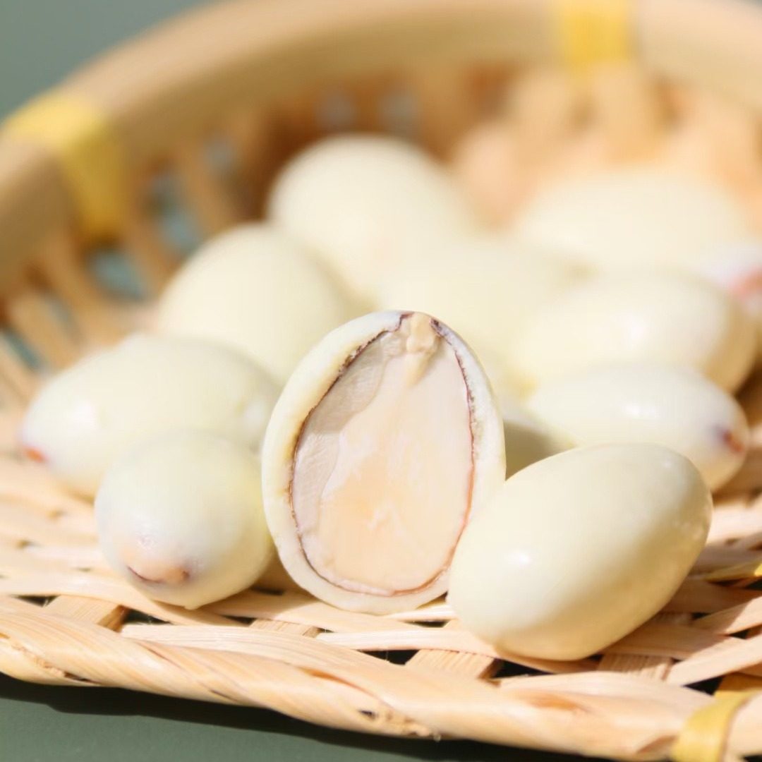 Xinjiang Yogurt Almond Kernels 500G/Bag Hand-Held Snack Children's Nut Food Wholesale Almond Kernels