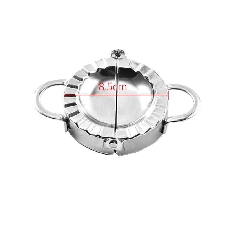 Factory direct stainless steel dumpling mould household kitchen small cutting pressure dumpling dumpling wrapper making tools