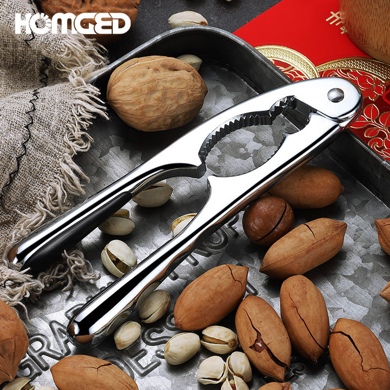 Wholesale Zinc Alloy Walnut Clip Walnut Sheller Clip Tool Hazelnut Pine Nut Pliers Nut Pliers European Hot Sale