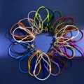 Square bracelet (remarks on the color of the rope)