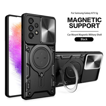 Home still push window for Samsung A56 A55 A22 mobile phone case M34 M35 M51 M55 bracket magnetic attraction shell