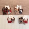 Korean Style Autumn and Winter Cotton Doll Hair Ring Children's Cute Small Animal Headband Girls' Pony Tail Rubber Tendon Christmas Headwear