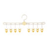 New multi-head socks clip flower socks drying rack household baby baby drying artifact underwear underwear children