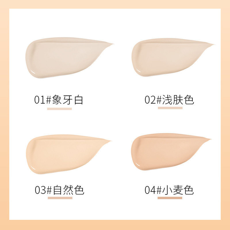 Lameila Moisturizing, Clear, Not Easy to Waterproof, Not Easy to Remove Makeup, Women's Niche Brand Light Concealer Liquid Foundation Wholesale