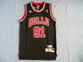 No. 91 dennis rodman black