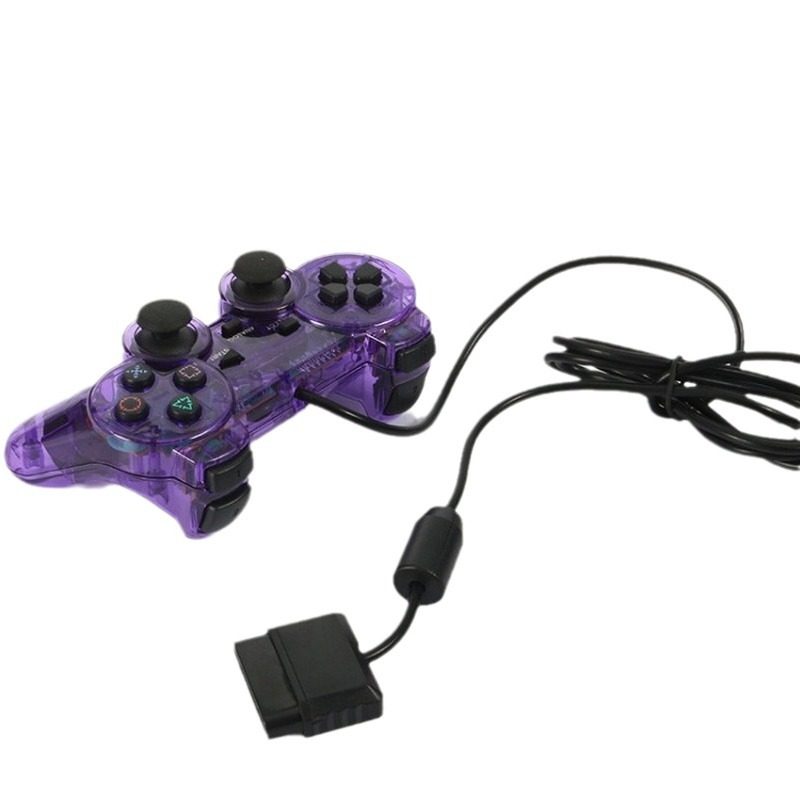 Factory Direct sales support black color with logo ps2 wired game handle ps2 wired handle ps2 handle