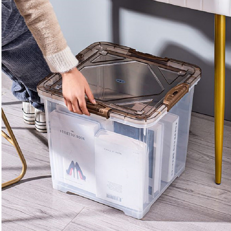 Xiaoguo Plastic Manufacturer Wholesale Plastic Storage Organizing Box 2704 Car Organizing Box Backup Storage Box Storage Box