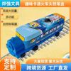Cross-Border Fun Cartoon Double-Layer Tinplate Locomotive Multifunctional Pencil Case for Primary School Students, Ready for Wholesale and Customization
