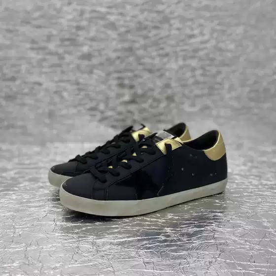 G Brand Casual Genuine Leather Star Shoes with Hidden Height Increase, Unisex White Sneakers, Korean Style Retro Distressed Shoes