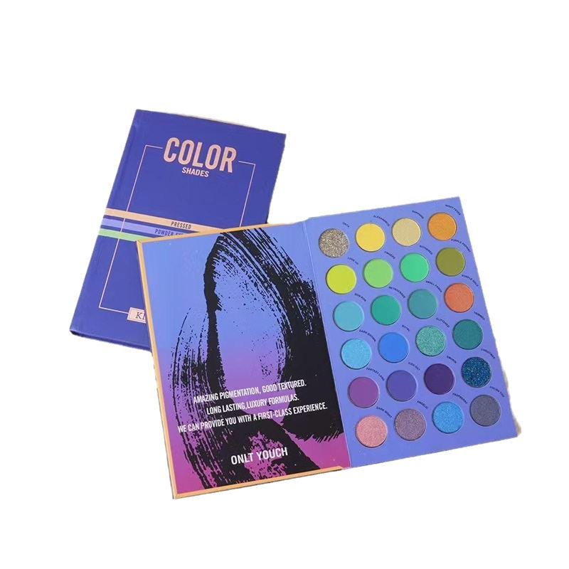 Cross-Border Popular Beauty Makeup 72-Color Cosmetics Eyeshadow Palette Multi-Use Eyeshadow Book Multi-Color Earth Tones