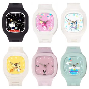 Cross-Border Creative Small Square Dial Electronic Watch Waterproof Personalized Fashion Student Couple Girls Ready Stock Wholesale