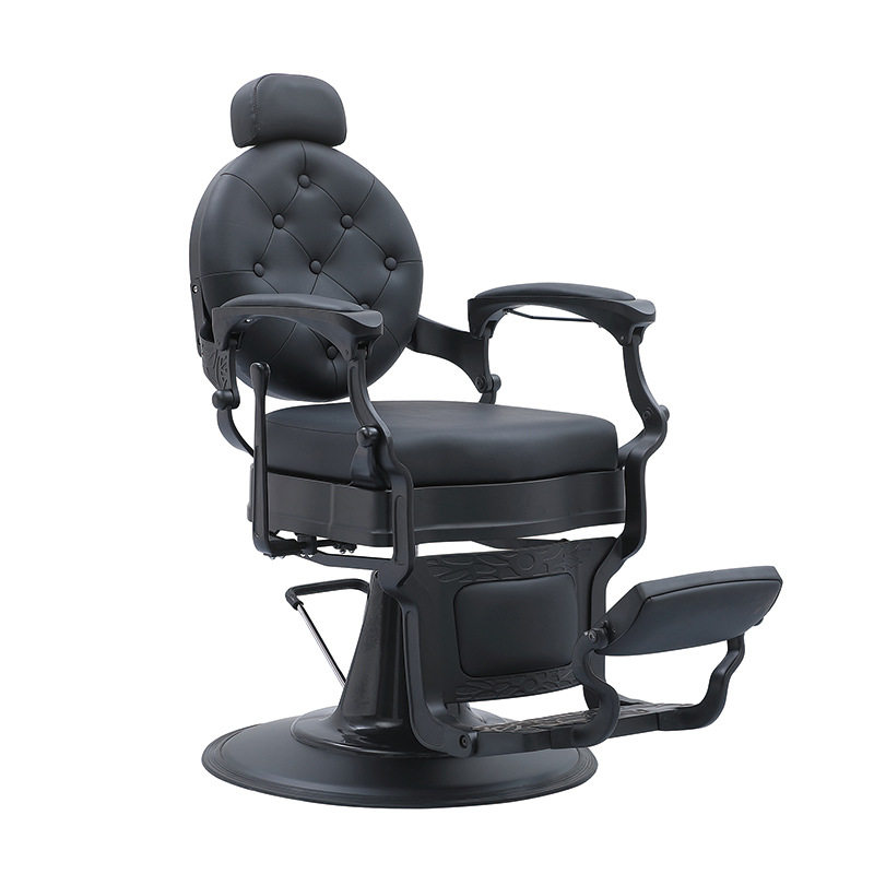 tiltable haircutting chair, rotating large pump barber shop special chair, hair salon beauty and barbering chair