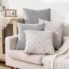 Modern Simple Decorative Linen Pillow Case Home Living Room Sofa Office Cushion Cover Amazon AliExpress