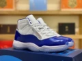 Aj11 high top - white and blue