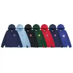 Eric Emanuel American Retro Basic Hooded Sweatshirt Retro High Street Hip Hop Men's and Women's Sports Leisure Fashion