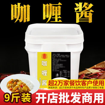 Ten Gitai Curry Sauce Yellow Curry Chicken Beef Chicken Chop Mixed Rice Japanese Cooking Bag for Business
