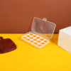 New refrigerator egg storage PP box 15 plastic box PP box transparent fresh transparent egg rack kitchen storage