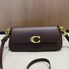 Coach C's New Cross-Border Jet Baguette Bag, Retro Satchel Shoulder Armpit Bag, Fashionable and Versatile Cross-Body Women's Bag