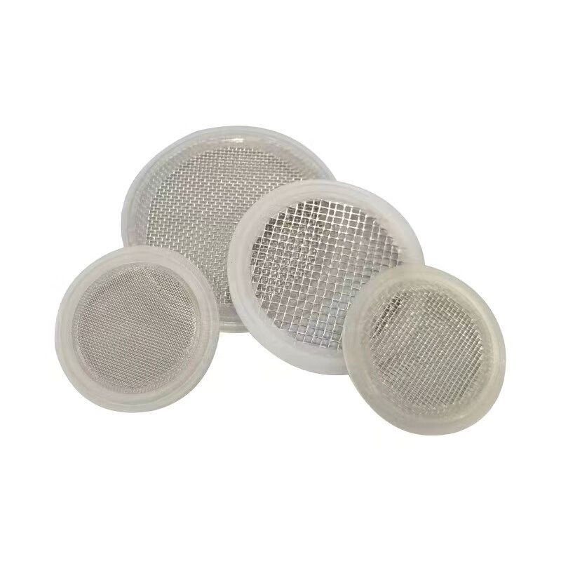 Filter Quick-Install Silicone Gasket Food-Grade Mesh Chuck Gasket Sanitary-Grade Silicone Rubber Clamp Seal Ring