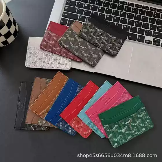Big Brand Dog Teeth Card Holder Card Holder Suitable for Driver's License Card Holder Style Unisex Leather Case Certificate Bag Multi-digit