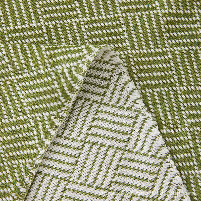 Sofa Towel Cover Ins Style Double-Sided Cotton Yarn Blanket Simple One-Piece Sofa Cushion Cover All-Inclusive Cover