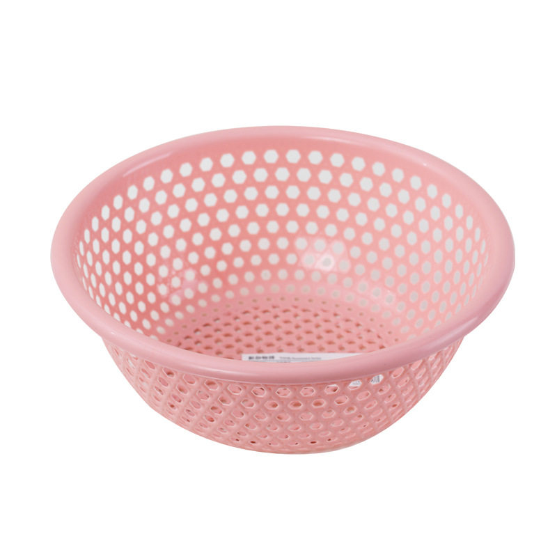 Large Plastic Colander for Home Use, Vegetable Washing Basket, Fruit Strainer, Kitchen Thickened Fruit Basket