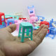 Dollhouse1:12 Dollhouse Mini Chair Model Miniature Guangdong Province Stool Plastic Small Stool Model