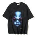 004 washed black