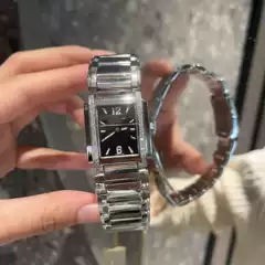 Vintage Square-Shaped Women's Watch with Diamonds and Starry Dial, Second-Hand Women's Watch, Factory Wholesale