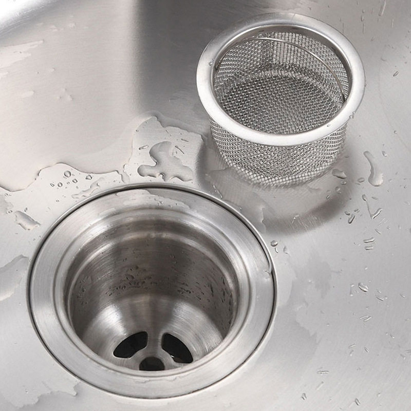 Sewer Kitchen Artifact Sink Garbage Stainless Steel Filter Sink Vegetable Basin Wash Bowl Cage Floor Drain Anti-blocking