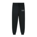 Black + e white label