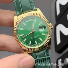 Laojia Consumable Perpetual Dd Week Calendar Men's Mechanical Watch Fully Automatic Luminous Waterproof Green Water Ghost Watch Dropshipping