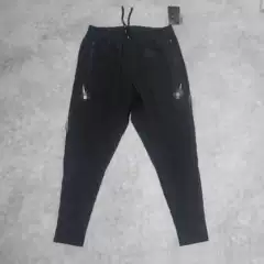 Brand Cross-Border Popular Ice Silk Sports Pants for Men, Running Training Pants, Ribbed Splicing High-Elastic Sports Pants, Quick-Dry Pants