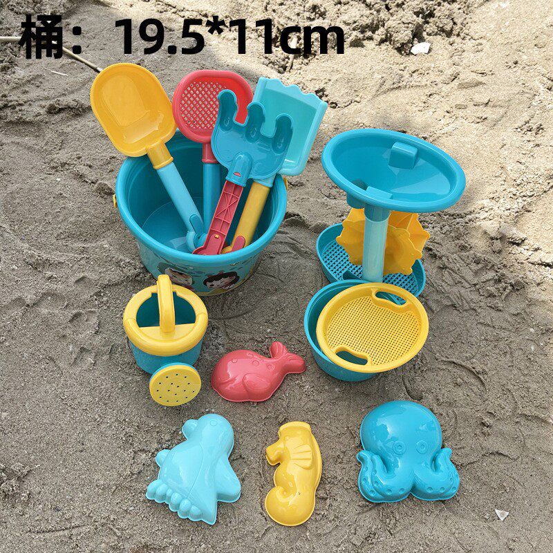 沙滩玩具套装儿童海边沙滩玩具挖沙戏水工具沙滩桶铲子厂家批发