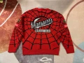 Spider web sweater--red