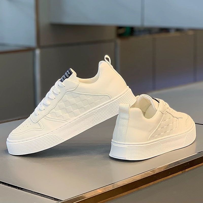 Summer Men's Shoes New Breathable White Shoes Men's Trendy All-match Platform Sneakers Casual Shoes Sneakers Trendy Shoes 4 O1CN01VZf3oz1Gai1mI3U1O !!2210952420639 0 cib